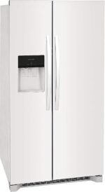 Frigidaire 25.6 Cu. Ft. Side-by-Side Refrigerator EvenTemp Cooling System White from Kings Outlet