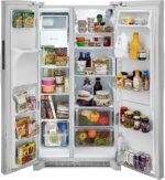 Frigidaire 25.6 Cu. Ft. Side-by-Side Refrigerator EvenTemp Cooling System White from Kings Outlet