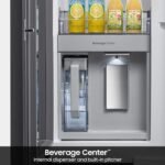 Samsung Bespoke 23 Cu. Ft. 4-Door Flex French Door Counter Depth Refrigerator AI Family from Kings Outlet