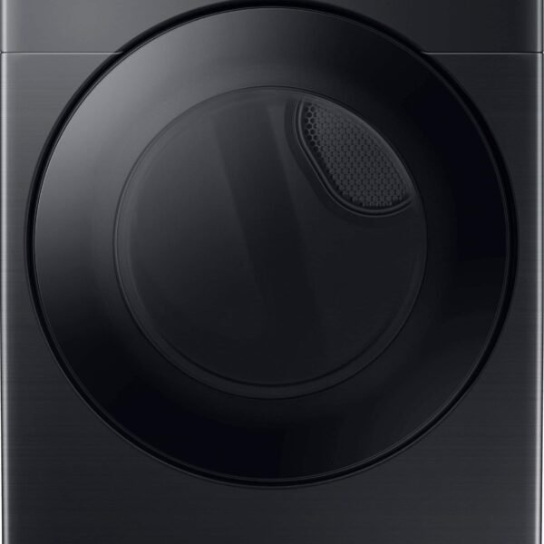 Samsung 7.5 Cu. Ft. Stackable Smart Gas Dryer Steam Sensor Dry Brushed Black from Kings Outlet