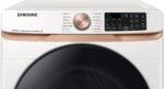 Samsung 7.5 Cu. Ft. Stackable Smart Electric Dryer Steam Sensor Dry Ivory from Kings Outlet