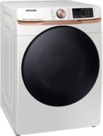 Samsung 7.5 Cu. Ft. Stackable Smart Electric Dryer Steam Sensor Dry Ivory from Kings Outlet