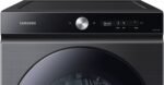 Samsung BESPOKE 7.6 Cu. Ft. Stackable Smart Electric Dryer Steam Super Speed Dry Brushed from Kings Outlet