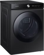 Samsung BESPOKE 7.6 Cu. Ft. Stackable Smart Electric Dryer Steam Super Speed Dry Brushed from Kings Outlet