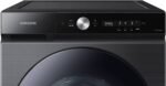 Samsung BESPOKE 5.3 Cu. Ft. High-Efficiency Stackable Smart Front Load Washer Steam Super Speed from Kings Outlet