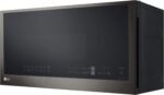 LG 2.0 Cu. Ft. Over-the-Range Microwave Sensor Cooking EasyClean Black Stainless Steel from Kings Outlet