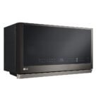 LG 2.1 Cu. Ft. Over-the-Range Smart Microwave Sensor Cooking ExtendaVent 2.0 Black Stainless Steel from Kings Outlet