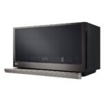 LG 2.1 Cu. Ft. Over-the-Range Smart Microwave Sensor Cooking ExtendaVent 2.0 Black Stainless Steel from Kings Outlet