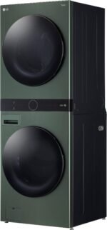 LG 4.5 Cu. Ft. HE Smart Front Load Washer 7.4 Cu. Ft. Gas Dryer from Kings Outlet
