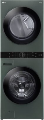 LG 4.5 Cu. Ft. HE Smart Front Load Washer 7.4 Cu. Ft. Gas Dryer from Kings Outlet