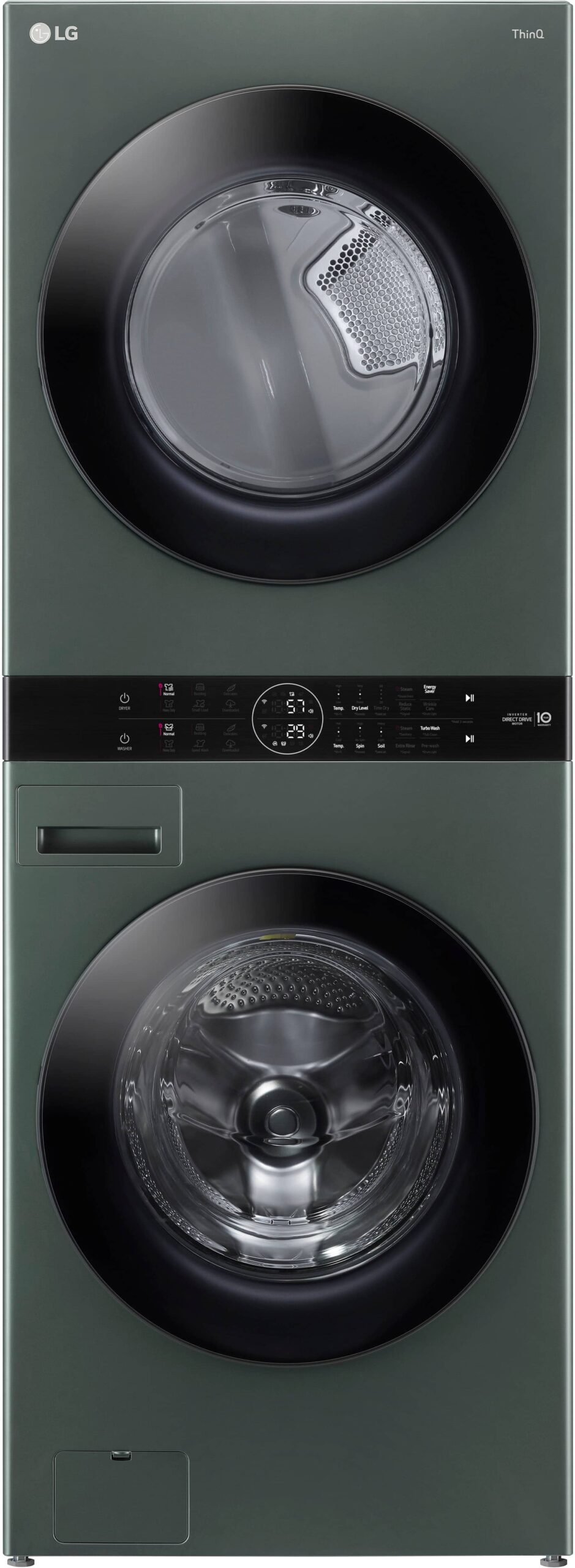 Kings Outlet LG 4.5 Cu. Ft. HE Smart Front Load Washer 7.4 Cu. Ft. Gas Dryer LG 4.5 Cu. Ft. HE Smart Front Load Washer 7.4 Cu. Ft. Gas Dryer from Kings Outlet