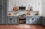 LG 6.9 Cu. Ft. Smart Slide-In Double Oven Gas True Convection Range EasyClean InstaView from Kings Outlet