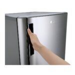 LG 5.79 Cu. Ft. Top-Freezer Refrigerator Semi Auto Defrost PrintProof Stainless Steel Look from Kings Outlet