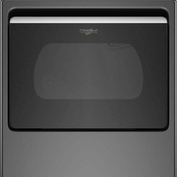 Whirlpool 7.4 Cu. Ft. Smart Electric Dryer Steam Advanced Moisture Sensing Chrome Shadow from Kings Outlet