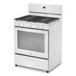 Whirlpool 5.1 Cu. Ft. Freestanding Gas Range Edge to Edge Cooktop White from Kings Outlet
