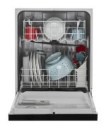 Amana 24" Front Control Built-In Dishwasher Triple Filter Wash 59 dBA Black from Kings Outlet