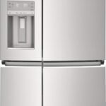 Frigidaire Gallery 21.3 Cu. Ft. Counter-Depth 4-Door Refrigerator Smudge Proof Stainless Steel from Kings Outlet
