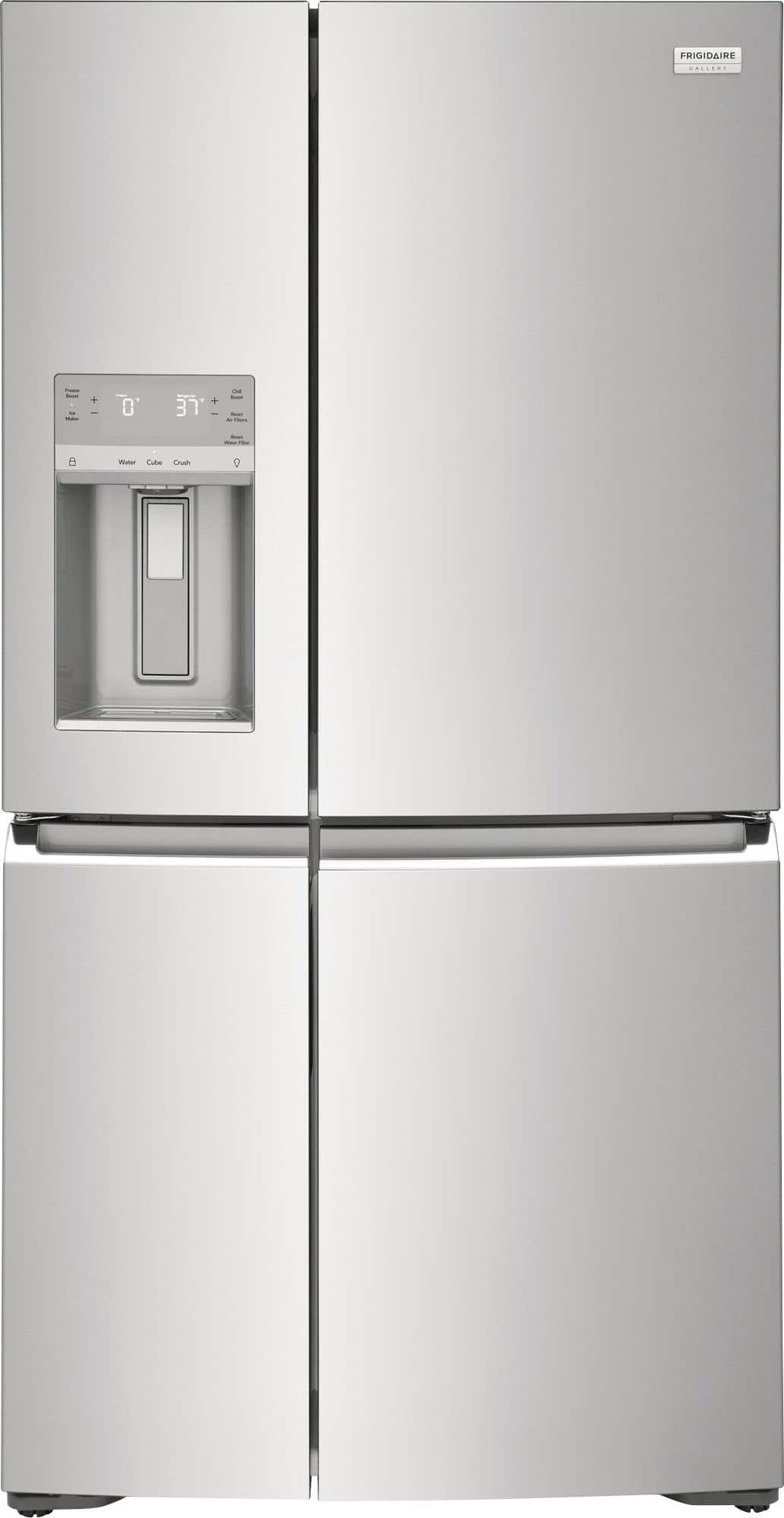 Kings Outlet Frigidaire Gallery 21.3 Cu. Ft. Counter-Depth 4-Door Refrigerator Smudge Proof Stainless Steel Frigidaire Gallery 21.3 Cu. Ft. Counter-Depth 4-Door Refrigerator Smudge Proof Stainless Steel from Kings Outlet
