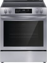 Frigidaire 5.3 Cu. Ft. Freestanding Electric Range Convection Bake Stainless Steel from Kings Outlet