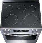 Frigidaire 5.3 Cu. Ft. Freestanding Electric Range Convection Bake Stainless Steel from Kings Outlet