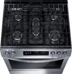 Frigidaire 5.1 Cu. Ft. Slide-In Gas Range Self-cleaning Convection Bake Stainless Steel from Kings Outlet