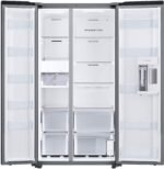 Samsung BESPOKE Side-by-Side Smart Refrigerator Beverage Center Stainless Steel from Kings Outlet