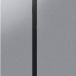 Samsung BESPOKE Side-by-Side Counter Depth Smart Refrigerator Beverage Center Stainless Steel from Kings Outlet