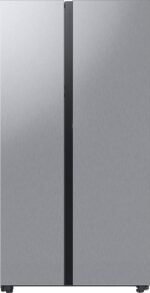 Samsung BESPOKE Side-by-Side Counter Depth Smart Refrigerator Beverage Center Stainless Steel from Kings Outlet