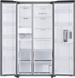 Samsung BESPOKE Side-by-Side Counter Depth Smart Refrigerator Beverage Center Stainless Steel from Kings Outlet