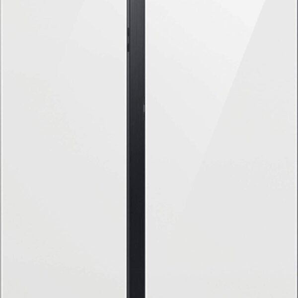 Samsung BESPOKE Side-by-Side Smart Refrigerator Beverage Center White Glass from Kings Outlet