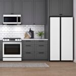 Samsung BESPOKE Side-by-Side Smart Refrigerator Beverage Center White Glass from Kings Outlet