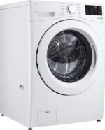 LG 5.0 Cu. Ft. High-Efficiency Stackable Front Load Washer 6Motion Technology White from Kings Outlet