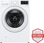 LG 5.0 Cu. Ft. High-Efficiency Stackable Front Load Washer 6Motion Technology White from Kings Outlet