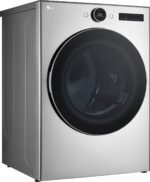 LG 7.4 Cu. Ft. Stackable Smart Electric Dryer Steam Sensor Dry Graphite Steel from Kings Outlet