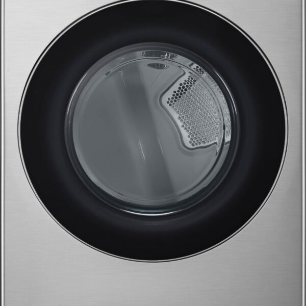 LG 7.4 Cu. Ft. Stackable Smart Electric Dryer Steam Sensor Dry Graphite Steel from Kings Outlet