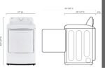 LG 7.3 Cu. Ft. Gas Dryer Sensor Dry White from Kings Outlet