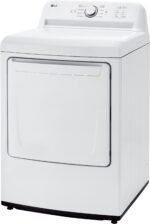 LG 7.3 Cu. Ft. Gas Dryer Sensor Dry White from Kings Outlet