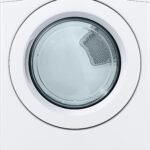 LG 7.4 Cu. Ft. Stackable Electric Dryer Wrinkle Care White from Kings Outlet