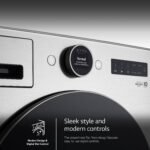 LG 4.5 Cu. Ft. High-Efficiency Stackable Smart Front Load Washer Steam TurboWash 360 Graphite from Kings Outlet