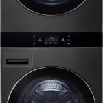 LG 5.0 Cu. Ft. HE Smart Front Load Washer 7.4 Cu. Ft. Electric Dryer from Kings Outlet