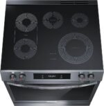 Frigidaire Gallery 6.2 Cu. Ft. Freestanding Electric Total Convection Range Self-cleaning Air Fry Black from Kings Outlet