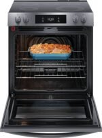 Frigidaire Gallery 6.2 Cu. Ft. Freestanding Electric Total Convection Range Self-cleaning Air Fry Black from Kings Outlet