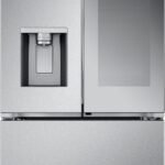 LG Counter-Depth MAX 25.5 Cu. Ft. French Door Smart Refrigerator Mirror InstaView Stainless Steel from Kings Outlet