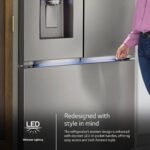 LG Counter-Depth MAX 25.5 Cu. Ft. French Door Smart Refrigerator Four Kinds of Ice from Kings Outlet