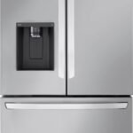 LG Counter-Depth MAX 25.5 Cu. Ft. French Door Smart Refrigerator Dual Ice Stainless Steel from Kings Outlet