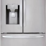 LG 27.7 Cu. Ft. French Door Smart Refrigerator External Ice Water Stainless Steel from Kings Outlet