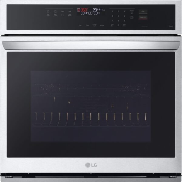 LG 30" Smart Built-In Single Electric Convection Wall Oven Air Fry Stainless Steel from Kings Outlet