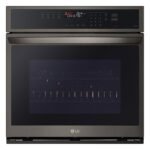LG 30" Smart Built-In Single Electric Convection Wall Oven Air Fry Black Stainless Steel from Kings Outlet
