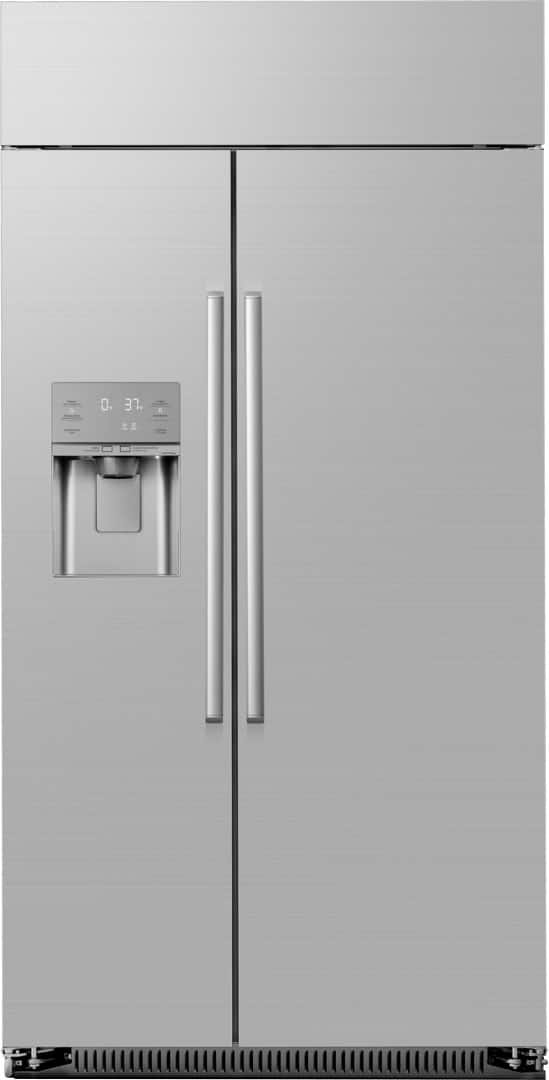 Kings Outlet Dacor 24.0 Cu. Ft. Side-by-Side Built-In Refrigerator Precise Cooling External Water Ice Dispenser Stain... Dacor 24.0 Cu. Ft. Side-by-Side Built-In Refrigerator Precise Cooling External Water Ice Dispenser Stainless from Kings Outlet