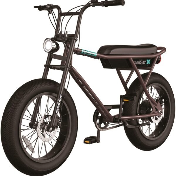 Razor Rambler 20 eBike 16.5 Max Operating Range 19.9 mph Max Speed Brown from Kings Outlet